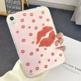 thumbnail image 1 of for iPad mini 6th Gen 8.3" 2021 Clear Pattern Back Case, Luxury TPU Laser Lightweight Ultra Slim Shockproof Anti-Scratch Anti-Yellow Drop Protective Cover for iPad mini 6th Generation, Red Lips, 1 of 1