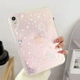 thumbnail image 1 of for iPad mini 6th Gen 8.3" 2021 Clear Pattern Back Case, Luxury TPU Laser Lightweight Ultra Slim Shockproof Anti-Scratch Anti-Yellow Drop Protective Cover for iPad mini 6th Generation, White Planet, 1 of 1