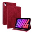 thumbnail image 1 of iPad mini 6th Generation 8.3 inch Case,Dteck Butterfly Pattern Leather Card Holder Wallet Case Kickstand Hybrid Rubber Folio Flip Cover for iPad mini 6 2021,Red, 1 of 6