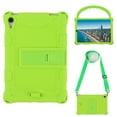 thumbnail image 1 of iPad mini 6th Generation 8.3 inch Case,Dteck Shockproof Silicone Rubber Handle Case Kickstand Back Shell Cover with Shoulder Strap for Apple iPad mini 6th Generation,Green, 1 of 5