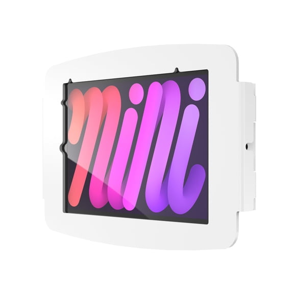 iPad mini 8.3" Gen 6-7 Space Enclosure Wall Mount White