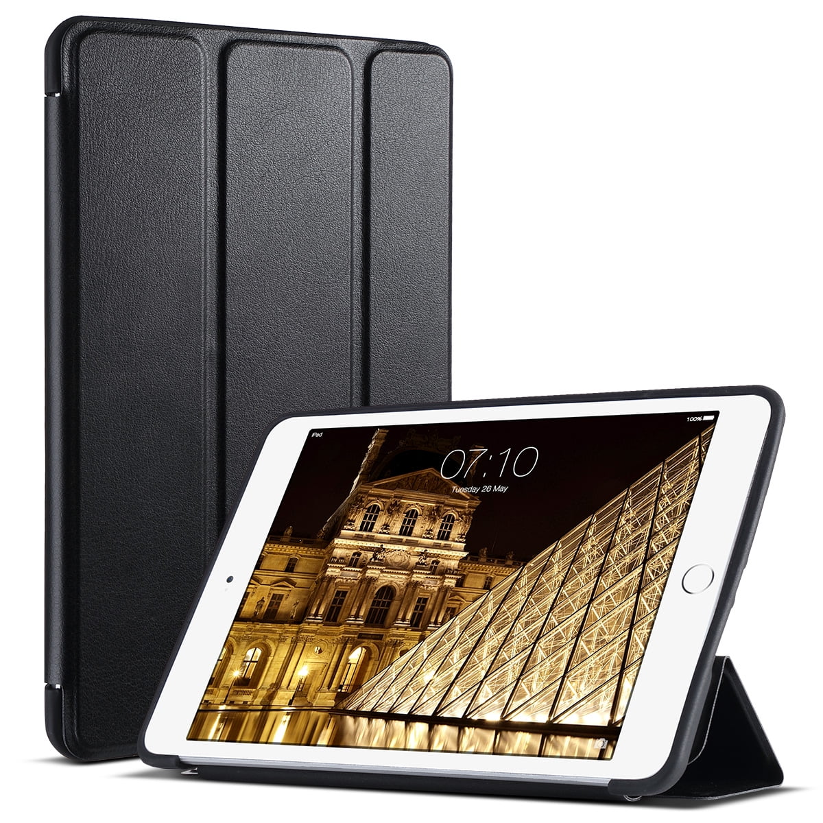 iPad mini Case, iPad mini 2 / 3 Case, ULAK PU Leather TPU Inner Smart Case with Auto