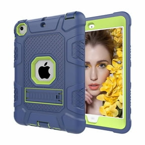 iPad mini Case; iPad mini 2 Case, iPad mini 3 Case, Dteck Shockproof Stand Kids Case Protective Cover, Blue / Yellow