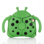 iPad mini Shockproof Handle Case, Dteck [Beetle Cartoon] EVA Foam Kids-Friendly Impact Hybrid Silicone Protective Cover For Apple iPad mini 1 2 3 4 5 7.9 inch, Green