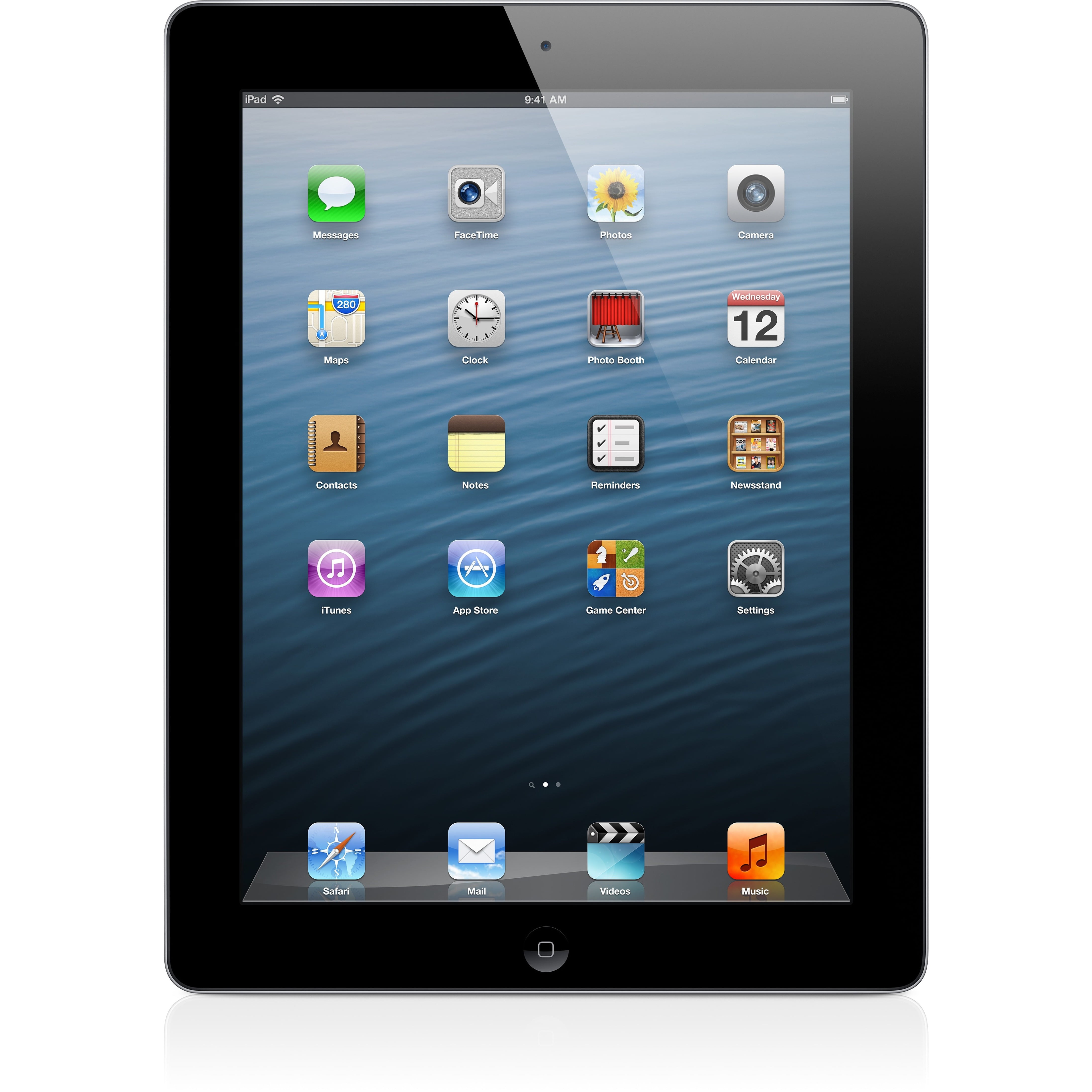Apple iPad 4th Gen Retina Display Wi-Fi 16GB Black (MD510LL/A