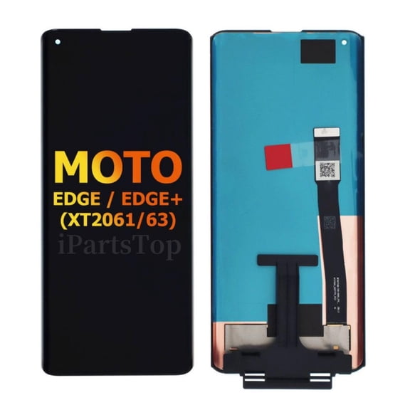 iPartsTop Replacement New Display Compatible With Motorola Edge+ 2020 XT2061-3 for Motorola Edge 5G XT2063-2 XT2063-3 OLED Touch Screen Digitizer Assembly Grade A Repair Parts