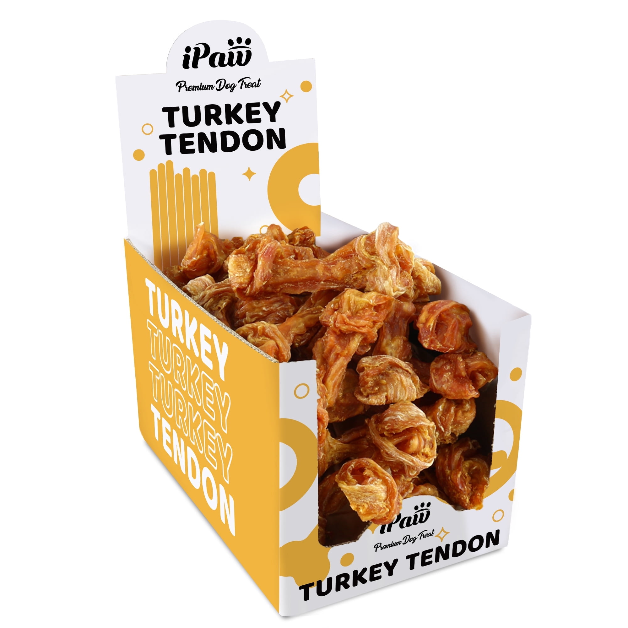 iPaw Turkey Tendon for Dogs, Ingredient Sourced from USA, All Natural ...