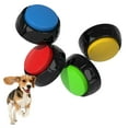 thumbnail image 1 of iPawspace Voice Recording Buttons for Pet Communication Buzzer 30 Seconds Record Dog Talking Training Buttons Set with Stickers, 1 of 6