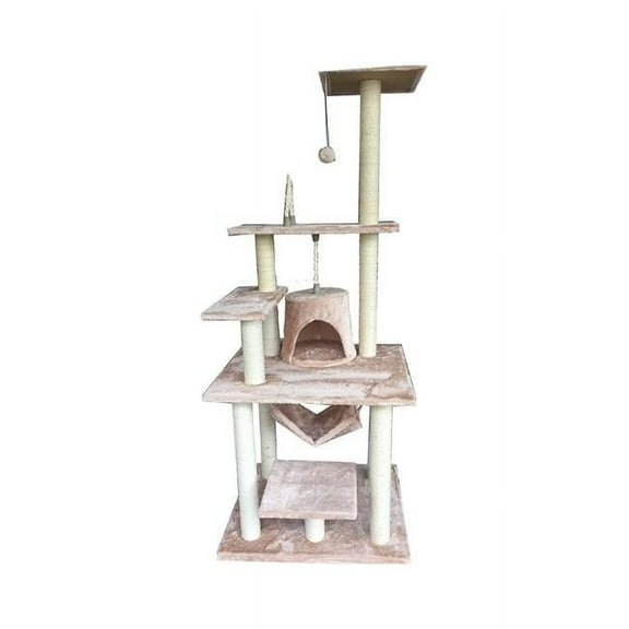 iPet CFA01 65 in. Cat Tree Condo