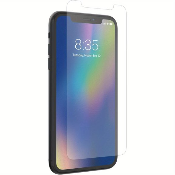 iPhone 11/12/13/14/15/16 Pro Max Tempered Glass Screen Protector - Ultra Clear, Scratch-Resistant, Impact-Resistant, Smooth Touch, Long-Lasting Durability