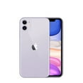 thumbnail image 1 of Pre-Owned Apple iPhone 11 A2111 64 GB Smartphone, 6.1" LCD HD 1792 x 828, 4 GB RAM, iOS 13, 4G, Purple, 1 of 1