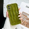 thumbnail image 1 of for iPhone 11 Case 6.1 Inch Cute Water Ripple Pattern Phone Case Curly Wave Phone Case Wavy Edge Soft Silicone Case for Girls Boys Shockproof Bumper Protective Case, Green, 1 of 9