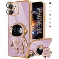 thumbnail image 1 of for iPhone 11 Case Astronaut Cute Girls Women Girly Unique Purple Lavender Phone Cases with Hidden Stand Kickstand 6D Design with Camera Lens Protector Cover for iPhone 11 6.1'', 1 of 11