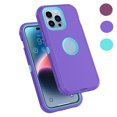 thumbnail image 1 of Takfox Wireless Charging Silicone Protective Cell Phone Case for Apple iPhone 11, Purple, 1 of 10