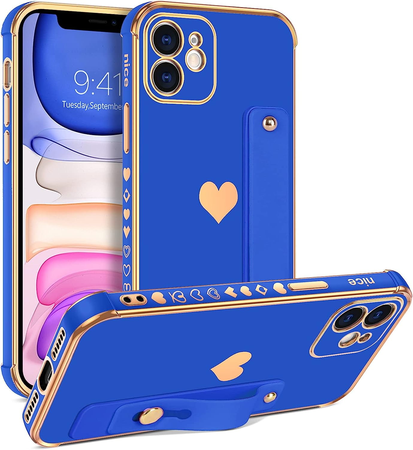 iPhone 11 Case, Phone Case iPhone 11, Slim Thin Shinny Sparkly Cute