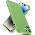 thumbnail image 1 of for iPhone 11 Case, Thin Liquid Silicone Case,Shockproof,Slim Thin Phone Case for iPhone 11,Full Body Screen Camera Protective Cover-Mint Green 2-IP11-07, 1 of 14