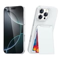 thumbnail image 1 of for iPhone 11 Case Wallet with Card Holder, Military Grade Drop Protection, Rugged Hard Back Slim Back Kickstand New Wallet Phone Cover Case for iPhone 11, White, 1 of 9