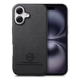thumbnail image 1 of For iPhone 11 Case Wireless Charging, Slim PU Leather Vintage Shockproof Phone Case Cover Lightweight Soft TPU Bumper  Hybrid Protective Case For iPhone 11,Black, 1 of 9