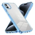 thumbnail image 1 of for iPhone 11 Crystal Clear Case [Anti-Yellowing] Anti-Scratch Transparent Hard Back and Flexible Edge [Military Grade Drop Protection] Shockproof Phone Cover for iPhone 11, Blue, 1 of 8