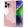 thumbnail image 1 of for iPhone 11 PRO Case, Thin Liquid Silicone Case,Shockproof,Slim Thin Phone Case for iPhone 11 PRO,Full Body Screen Camera Protective Cover-Beige White+Pink 9-IP11p-02, 1 of 14