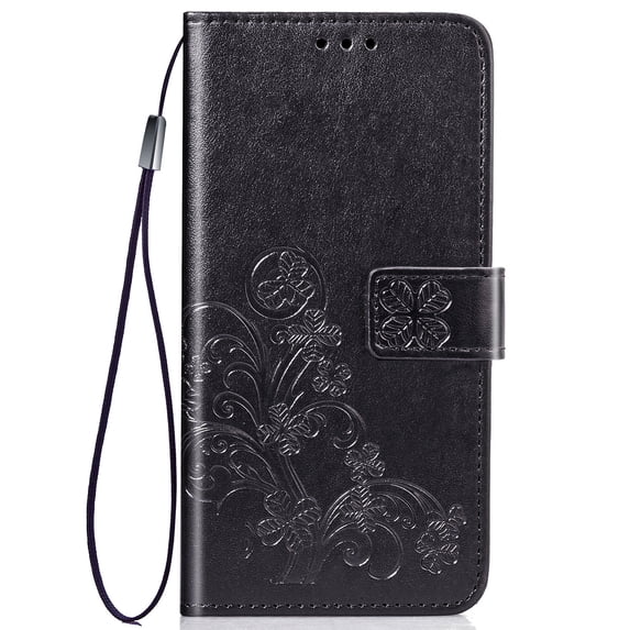 iPhone 11 Pro 5.8 Inch Phone Case, Allytech Slim Fit Folio Flip Shell Kickstand Lightweight Shockproof Full Protection Bumper Cards Holder Wallet Cover for Apple iPhone 11 Pro 5.8" 2019, Black