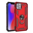 thumbnail image 1 of iPhone 11 Pro Case 5.8", Allytech Rugged Silicone with Kickstand Dual Layer Hybrid Heavy Duty Shockproof Protection Bumper Defender Back Cover Case for Apple iPhone 11 Pro 5.8",Red, 1 of 10