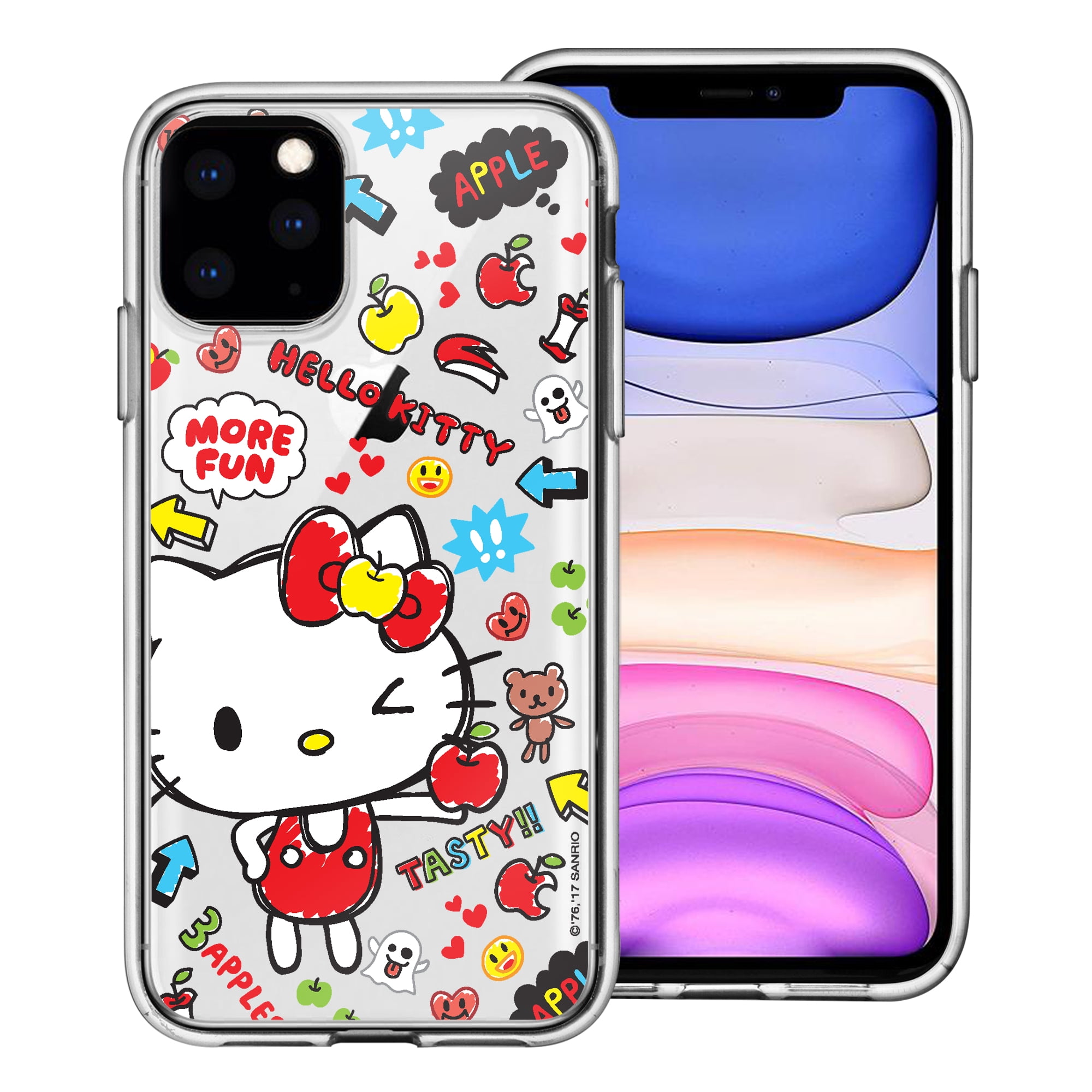 iPhone 11 Pro Case (5.8inch) Sanrio Clear TPU Soft Jelly Cover - Hi Hello  Kitty - Walmart.com