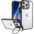 thumbnail image 1 of for iPhone 11 Pro Case Clear Shockproof Anti-Scratch Cover Protect Camera Lens iPhone 11 Pro Phone Case with Ring Stand Slim Orange Rugged Heavy Duty Protection (Black), 1 of 14