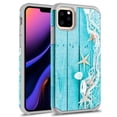 thumbnail image 1 of iPhone 11 Pro Case, Kaesar Slim Hybrid Dual Layer Shockproof Hard Cover Graphic Fashion Cute Colorful Silicone Skin Cover Armor Case for iPhone 11 Pro (Starfish), 1 of 5