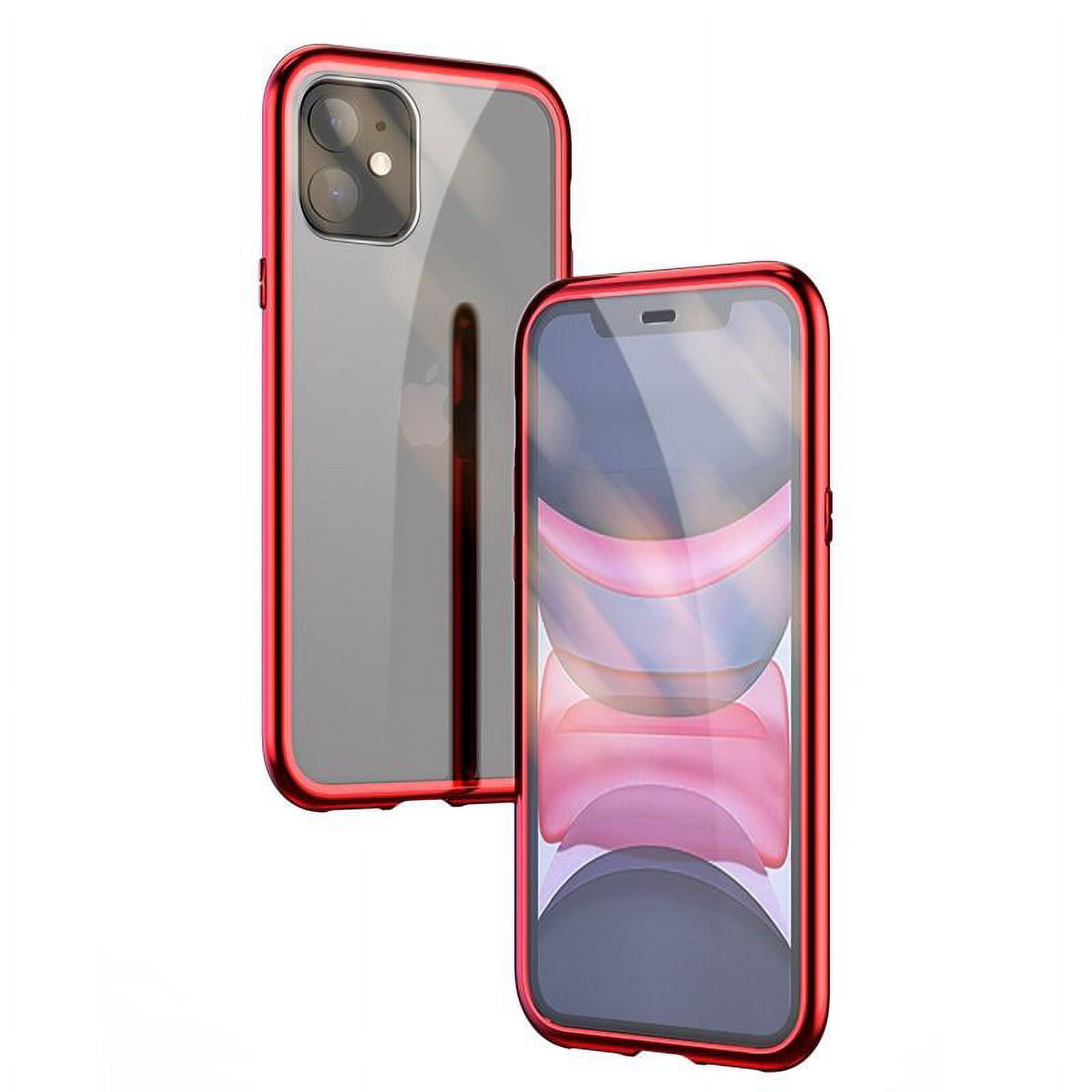 SURITCH For IPhone 11 Case 360 Shockproof, Clear Cover And
