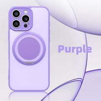 For iPhone 11 Pro Case with Magnetic Ring Stand Holder [Military Drop Protection] [Compatible with MagSafe] Shockproof Protective Non-Slip Grip Phone Case For iPhone 11 Pro,Purple