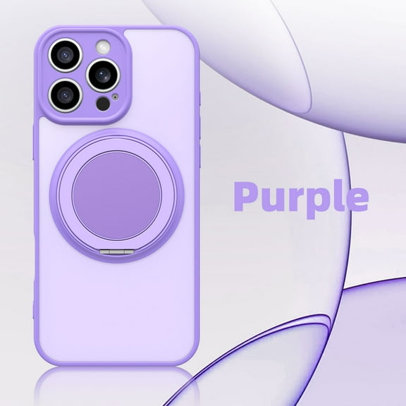 For iPhone 11 Pro Case with Magnetic Ring Stand Holder [Military Drop Protection] [Compatible with MagSafe] Shockproof Protective Non-Slip Grip Phone Case For iPhone 11 Pro,Purple