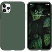 iPhone 11 Pro Case, iPhone 11 Pro Phone Case Liquid Silicone Gel Rubber Soft Anti-Scratch Durable Microfiber Lining Full Shockproof Protective Slim Cover iPhone 11 Pro 5.8", Forest Green