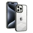 thumbnail image 1 of for iPhone 11 Pro Crystal Clear Case [Anti-Yellowing] Anti-Scratch Transparent Hard Back and Flexible Edge [Military Grade Drop Protection] Shockproof Phone Cover for iPhone 11 Pro, Black, 1 of 8