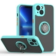 thumbnail image 1 of for iPhone 11 Pro Max 6.5" Case, Protective Matte Back Case Magnetic For Car Mount with 360° Rotatable Ring Holder Kickstand Shockproof Protective Cover For iPhone 11 Pro Max,
F, 1 of 9