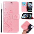 thumbnail image 1 of iPhone 11 Pro Max 6.5" Case Wallet, Allytech PU Leather Slim Lightweight Shockproof Cards Holder Full Protection Folio Flip Shell Anti-slip Hand Strap Covers for Apple iPhone 11 Pro Max,Rosegold, 1 of 5