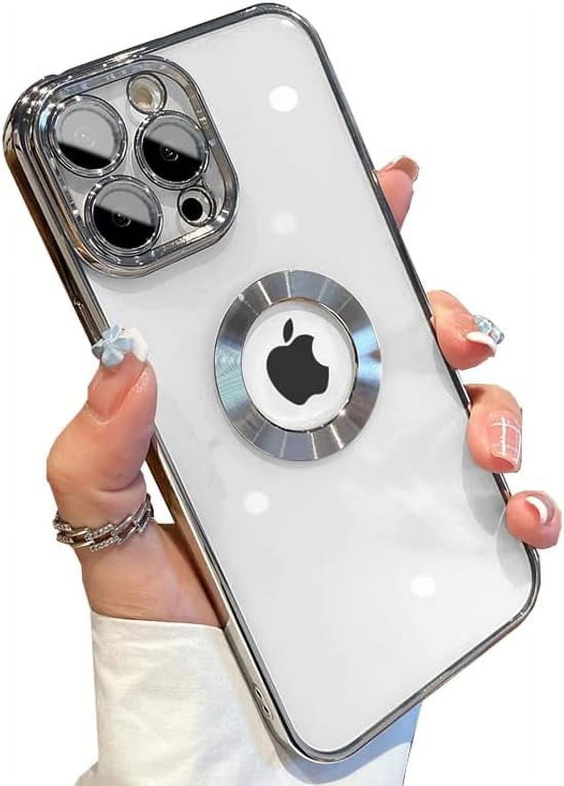 for iPhone 11 Pro Max Case with Camera Lens Protector, Logo View