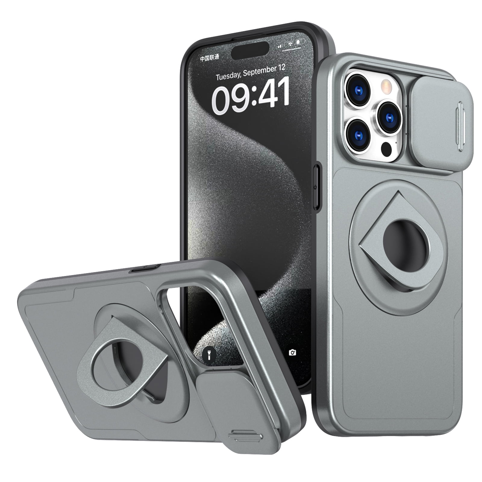 for iPhone 11 Pro Max Case, Frosted PC Compatible with MagSafe 