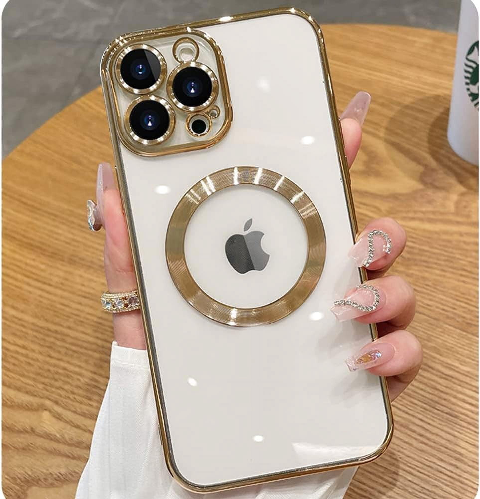 For iPhone 11 Pro Max Case Magnetic Compatible with MagSafe Built