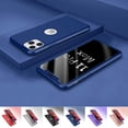 thumbnail image 1 of iPhone 11 Pro Max Case, iPhone 11 Pro Max Screen Protector, Njjex Ultra-Thin Hard Plastic Full Protective Cover with Tempered Glass Screen Protector Case Cover -Blue, 1 of 8