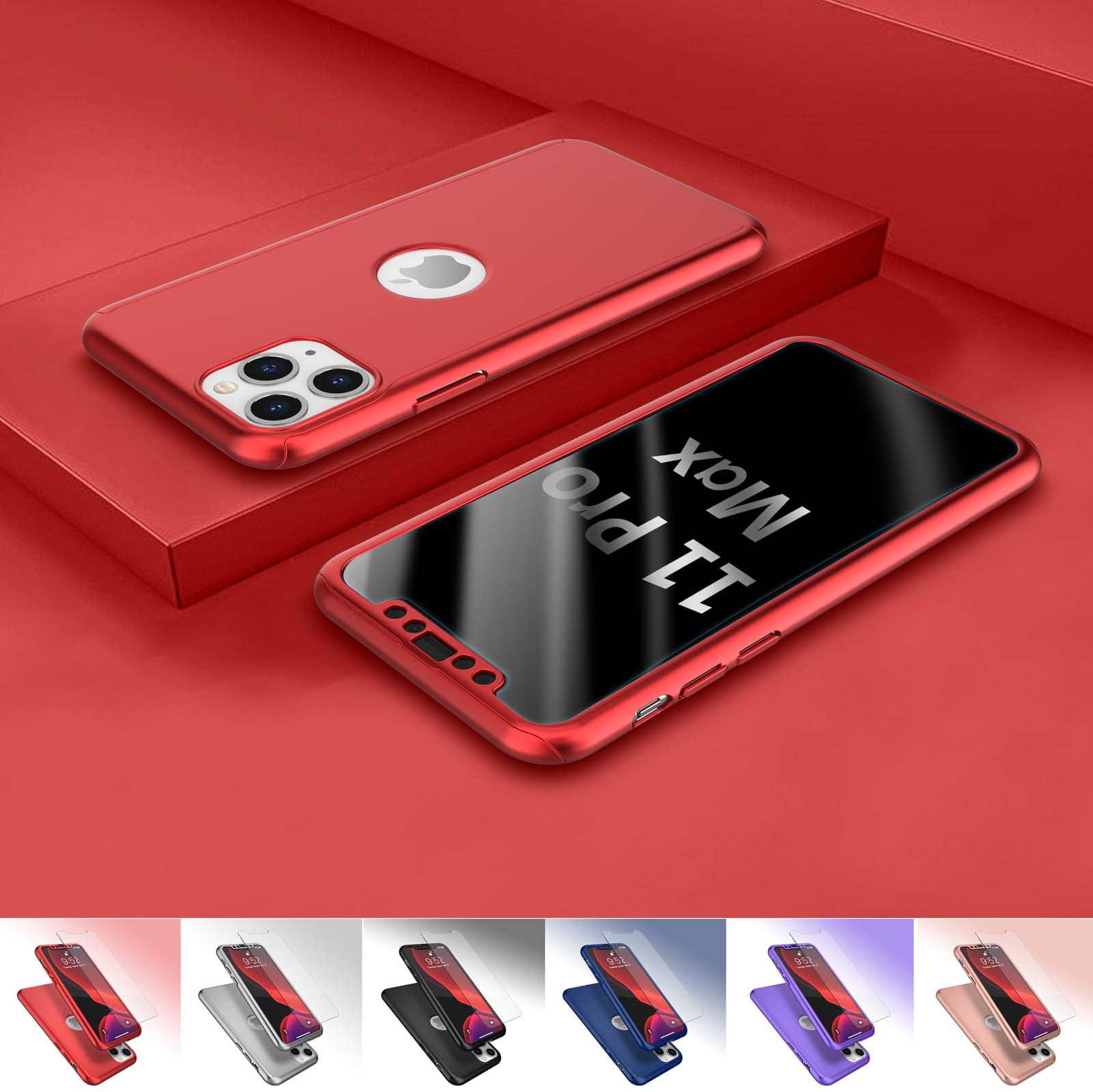 iPhone 11 Pro Max Case, iPhone 11 Pro Max Screen Protector, Njjex Ultra