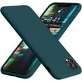 thumbnail image 1 of for iPhone 11 Pro Max Case, Soft Liquid Silicone Slim Rubber Full Body Protective iPhone 11 Pro Max Case Cover (with Soft Microfiber Lining) Design for iPhone 11 Pro Max - Teal, 1 of 14