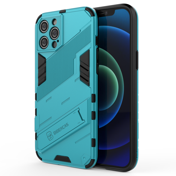 iPhone 11 Pro Max Case, TOPSHE Ultra Slim Heavy Duty Hybrid Rugged Shockproof Back Case with Kickstand Protective Cover for Apple iPhone 11 Pro Max, Blue