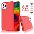 thumbnail image 1 of iPhone 11 Pro Max Case, Takfox iPhone11 Pro Max Protective Case, [Frosted] Shockproof Liquid Silicone Gel Rubber Case Soft TPU Bumper Ultra Thin Matte Phone Case Cover For iPhone11 Pro Max, Red, 1 of 6