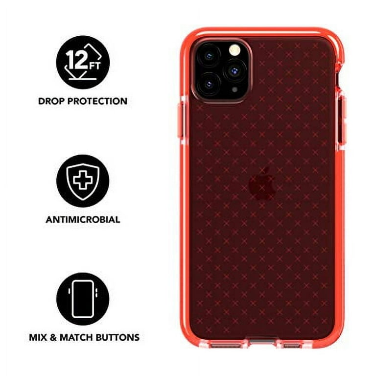 iPhone 11 Pro Max Case Tech21 [Evo Check Series] Coral