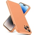 thumbnail image 1 of for iPhone 11 Pro Max Case, Thin Liquid Silicone Case,Shockproof,Slim Thin Phone Case for iPhone 11 Pro Max,Full Body Screen Camera Protective Cover-Orange 2-IP11pm-06, 1 of 14