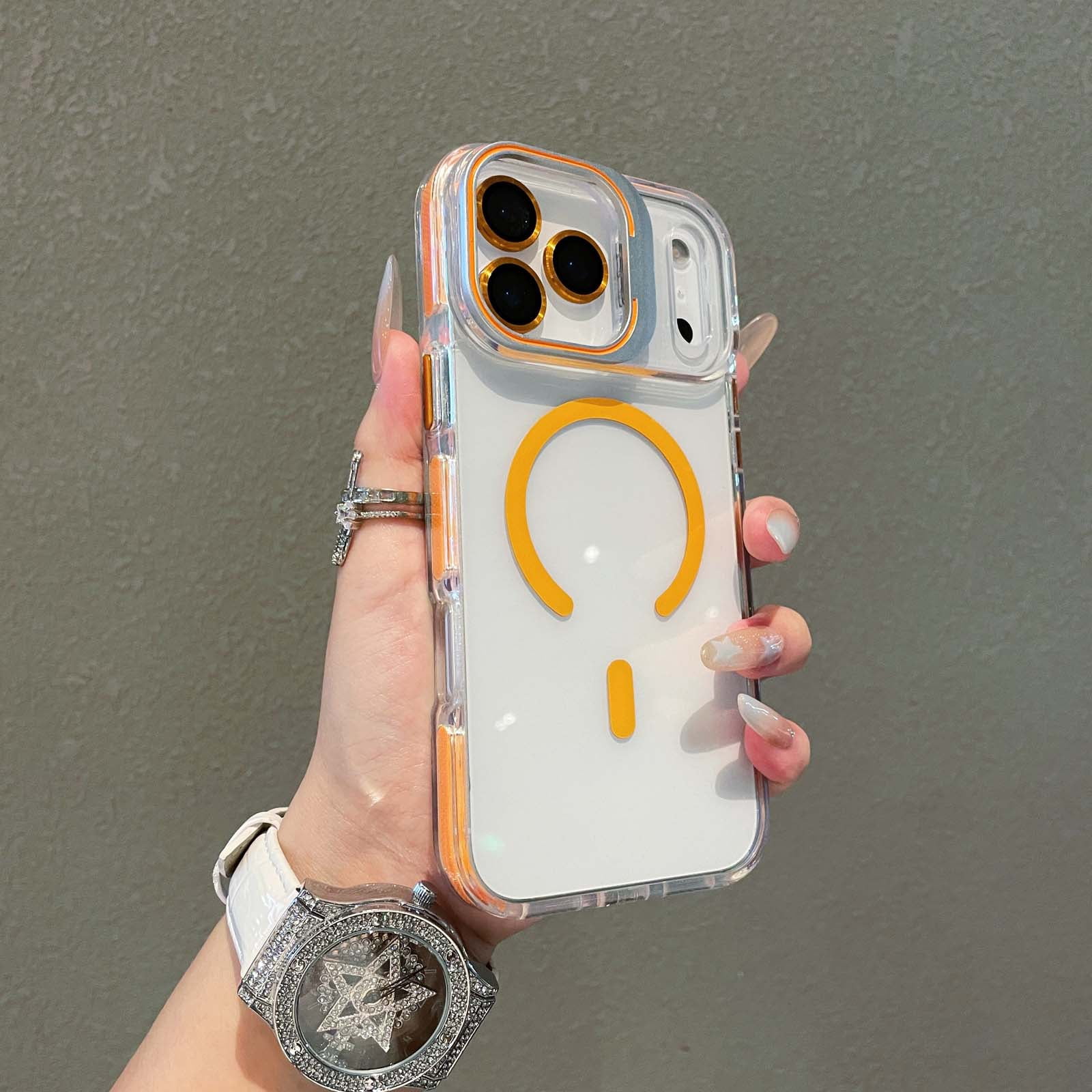 for iPhone 11 Pro Max Clear Case, Magnetic Phone Case Drop Proof ...