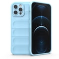 thumbnail image 1 of for iPhone 11 Pro Max Grip Case,[Silky Touch Premium Liquid Silicone][Camera Protection] [Soft Anti-Scratch Microfiber Lining],Slim Soft Shockproof Anti-Scratch Phone Case,Blue, 1 of 6