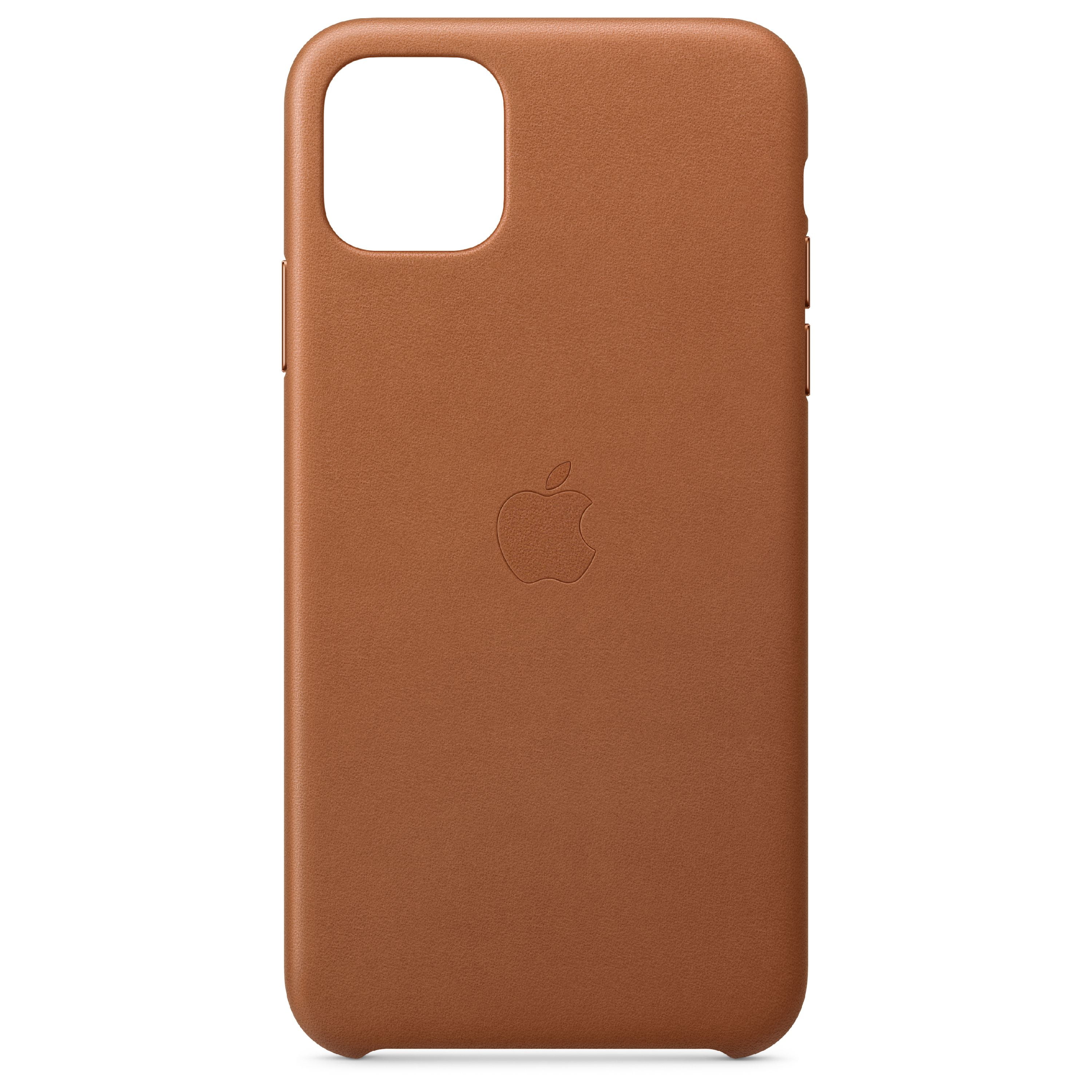 iPhone 11 Pro Max Leather Case Saddle Brown