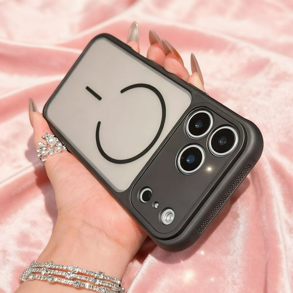 for iPhone 11 Pro Max Magnetic Case, All-inclusive Camera Lens Protection, Compatible with Mag-Safe, Translucent Slim Hybrid PC + TPU Shockproof Hard Back Phone Cover for iPhone 11 Pro Max, Blackgray